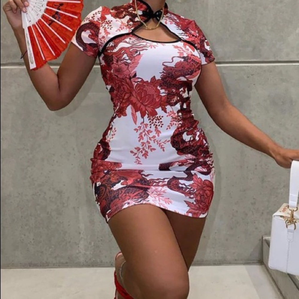 Dragon mini dress